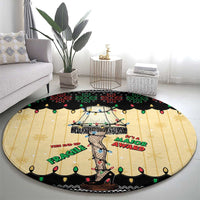 Christmas Story Round Carpet Fragile Leg Lamp - Wonder Print Shop