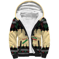 Christmas Story Sherpa Hoodie Fragile Leg Lamp - Wonder Print Shop