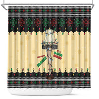 Christmas Story Shower Curtain Fragile Leg Lamp - Wonder Print Shop