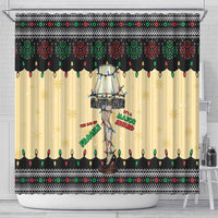 Christmas Story Shower Curtain Fragile Leg Lamp - Wonder Print Shop