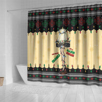 Christmas Story Shower Curtain Fragile Leg Lamp - Wonder Print Shop
