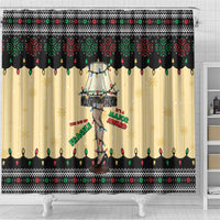 Christmas Story Shower Curtain Fragile Leg Lamp - Wonder Print Shop