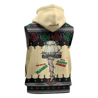 Christmas Story Sleeveless Zip Hoodie Fragile Leg Lamp - Wonder Print Shop