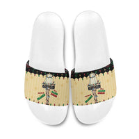 Christmas Story Slide Sandals Fragile Leg Lamp - Wonder Print Shop