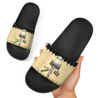 Christmas Story Slide Sandals Fragile Leg Lamp - Wonder Print Shop