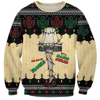 Christmas Story Sweatshirt Fragile Leg Lamp - Wonder Print Shop