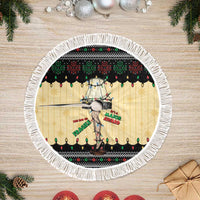 Christmas Story Tree Skirt Fragile Leg Lamp - Wonder Print Shop