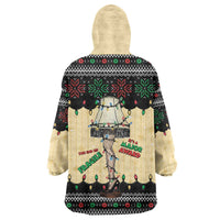 Christmas Story Wearable Blanket Hoodie Fragile Leg Lamp - Wonder Print Shop