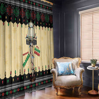 Christmas Story Window Curtain Fragile Leg Lamp - Wonder Print Shop