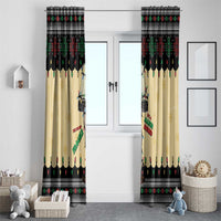 Christmas Story Window Curtain Fragile Leg Lamp - Wonder Print Shop