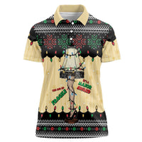Christmas Story Women Polo Shirt Fragile Leg Lamp - Wonder Print Shop