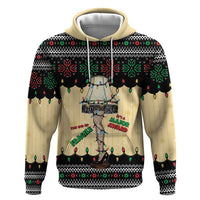 Christmas Story Zip Hoodie Fragile Leg Lamp - Wonder Print Shop