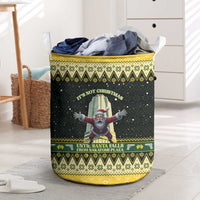 Nakatomi Plaza Laundry Basket It's Not Xmas Until Santa Falls - Wonder Print Shop