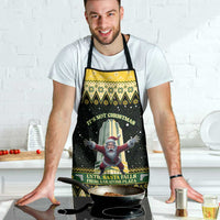Nakatomi Plaza Apron It's Not Xmas Until Santa Falls - Wonder Print Shop