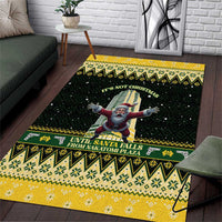 Nakatomi Plaza Area Rug It's Not Xmas Until Santa Falls - Wonder Print Shop