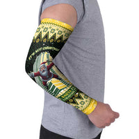 Personalised Nakatomi Plaza Arm Sleeves It's Not Xmas Until Santa Falls - Wonder Print Shop