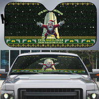 Nakatomi Plaza Auto Sun Shade It's Not Xmas Until Santa Falls - Wonder Print Shop