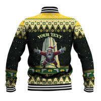 Personalised Nakatomi Plaza Baseball Jacket It's Not Xmas Until Santa Falls - Wonder Print Shop