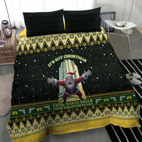 Nakatomi Plaza Bedding Set It's Not Xmas Until Santa Falls - Wonder Print Shop