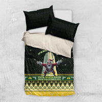 Nakatomi Plaza Bedding Set It's Not Xmas Until Santa Falls - Wonder Print Shop