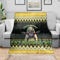 Nakatomi Plaza Blanket It's Not Xmas Until Santa Falls - Wonder Print Shop