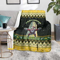 Nakatomi Plaza Blanket It's Not Xmas Until Santa Falls - Wonder Print Shop