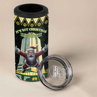 Personalised Nakatomi Plaza 4 in 1 Can Cooler Tumbler It's Not Xmas Until Santa Falls - Wonder Print Shop