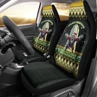 Nakatomi Plaza Car Seat Cover It's Not Xmas Until Santa Falls - Wonder Print Shop