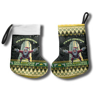 Nakatomi Plaza Christmas Stocking It's Not Xmas Until Santa Falls - Wonder Print Shop