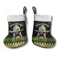 Nakatomi Plaza Christmas Stocking It's Not Xmas Until Santa Falls - Wonder Print Shop