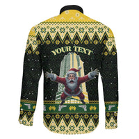 Personalised Nakatomi Plaza Family Matching Mermaid Dress and Hawaiian Shirt It's Not Xmas Until Santa Falls - Wonder Print Shop