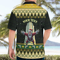 Personalised Nakatomi Plaza Hawaiian Shirt It's Not Xmas Until Santa Falls - Wonder Print Shop