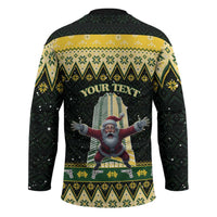 Personalised Nakatomi Plaza Hockey Jersey It's Not Xmas Until Santa Falls - Wonder Print Shop