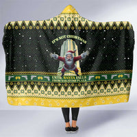 Nakatomi Plaza Hooded Blanket It's Not Xmas Until Santa Falls - Wonder Print Shop