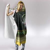 Nakatomi Plaza Hooded Blanket It's Not Xmas Until Santa Falls - Wonder Print Shop