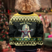 Nakatomi Plaza Kid Ugly Christmas Sweater It's Not Xmas Until Santa Falls - Wonder Print Shop