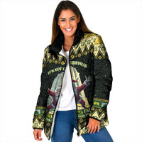 Personalised Nakatomi Plaza Padded Jacket It's Not Xmas Until Santa Falls - Wonder Print Shop