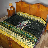 Nakatomi Plaza Quilt It's Not Xmas Until Santa Falls - Wonder Print Shop