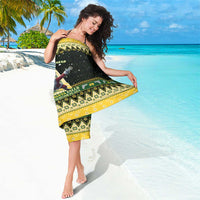 Nakatomi Plaza Sarong It's Not Xmas Until Santa Falls - Wonder Print Shop