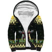 Personalised Nakatomi Plaza Sherpa Hoodie It's Not Xmas Until Santa Falls - Wonder Print Shop