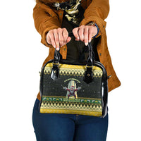 Nakatomi Plaza Shoulder Handbag It's Not Xmas Until Santa Falls - Wonder Print Shop