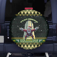 Nakatomi Plaza Spare Tire Cover It's Not Xmas Until Santa Falls - Wonder Print Shop