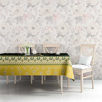 Nakatomi Plaza Tablecloth It's Not Xmas Until Santa Falls - Wonder Print Shop