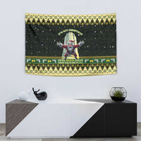 Nakatomi Plaza Tapestry It's Not Xmas Until Santa Falls - Wonder Print Shop