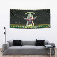 Nakatomi Plaza Tapestry It's Not Xmas Until Santa Falls - Wonder Print Shop