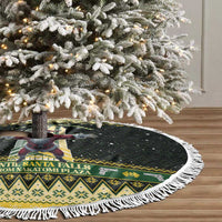 Nakatomi Plaza Tree Skirt It's Not Xmas Until Santa Falls - Wonder Print Shop