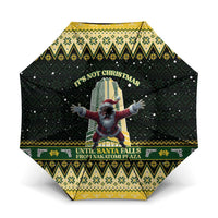 Nakatomi Plaza Umbrella It's Not Xmas Until Santa Falls - Wonder Print Shop