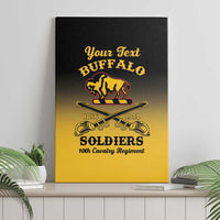 Personalised Buffalo Soldiers Canvas Wall Art 10th Cavalry Regiment - Wonder Print Shop