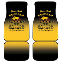 Personalised Buffalo Soldiers Car Mats 10th Cavalry Regiment - Wonder Print Shop