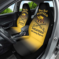 Personalised Buffalo Soldiers Car Seat Cover 10th Cavalry Regiment - Wonder Print Shop